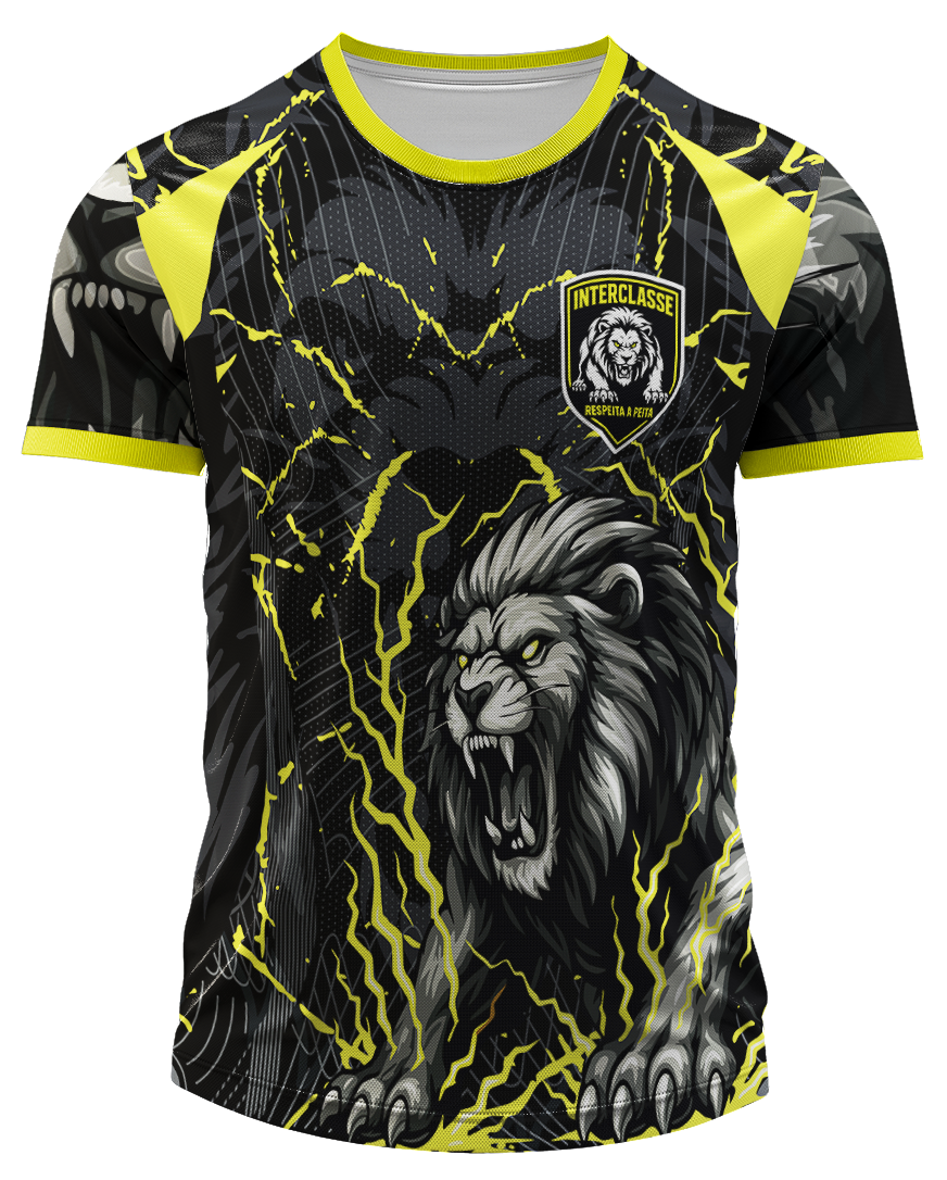 Arte Digital Camiseta Interclasse Leão