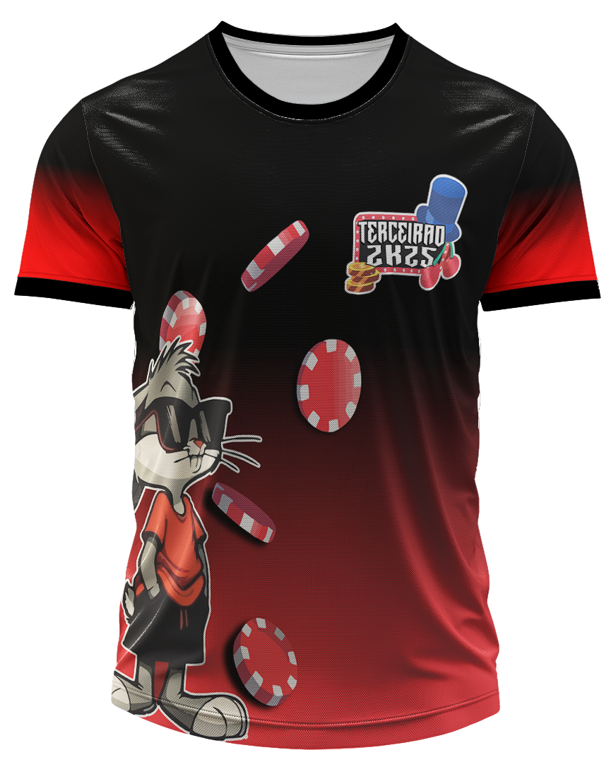 Arte Digital Camiseta Terceirão Pernalonga Cassino 2025