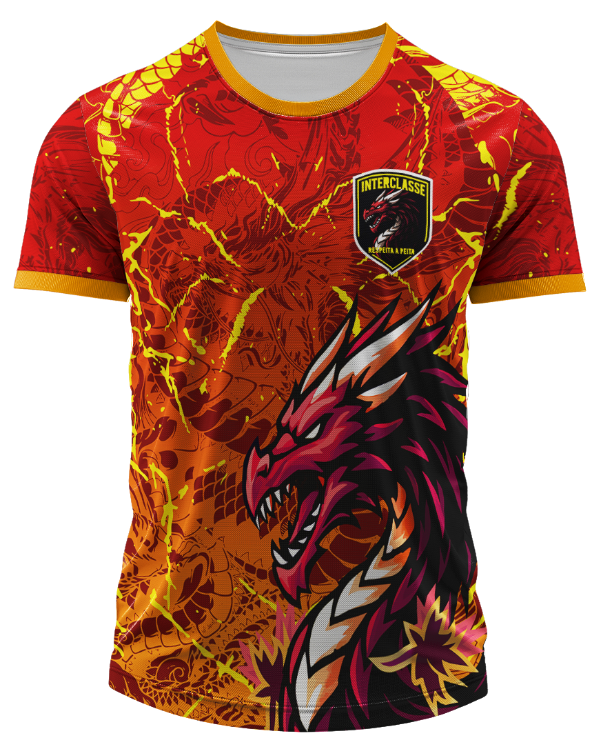 Arte Digital Camiseta Interclasse Dragão 2025
