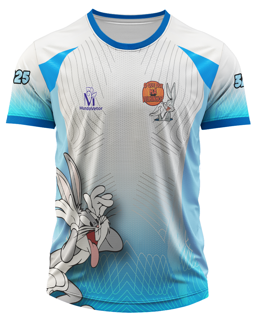 Arte Digital Camiseta Nono Ano Pernalonga 2025