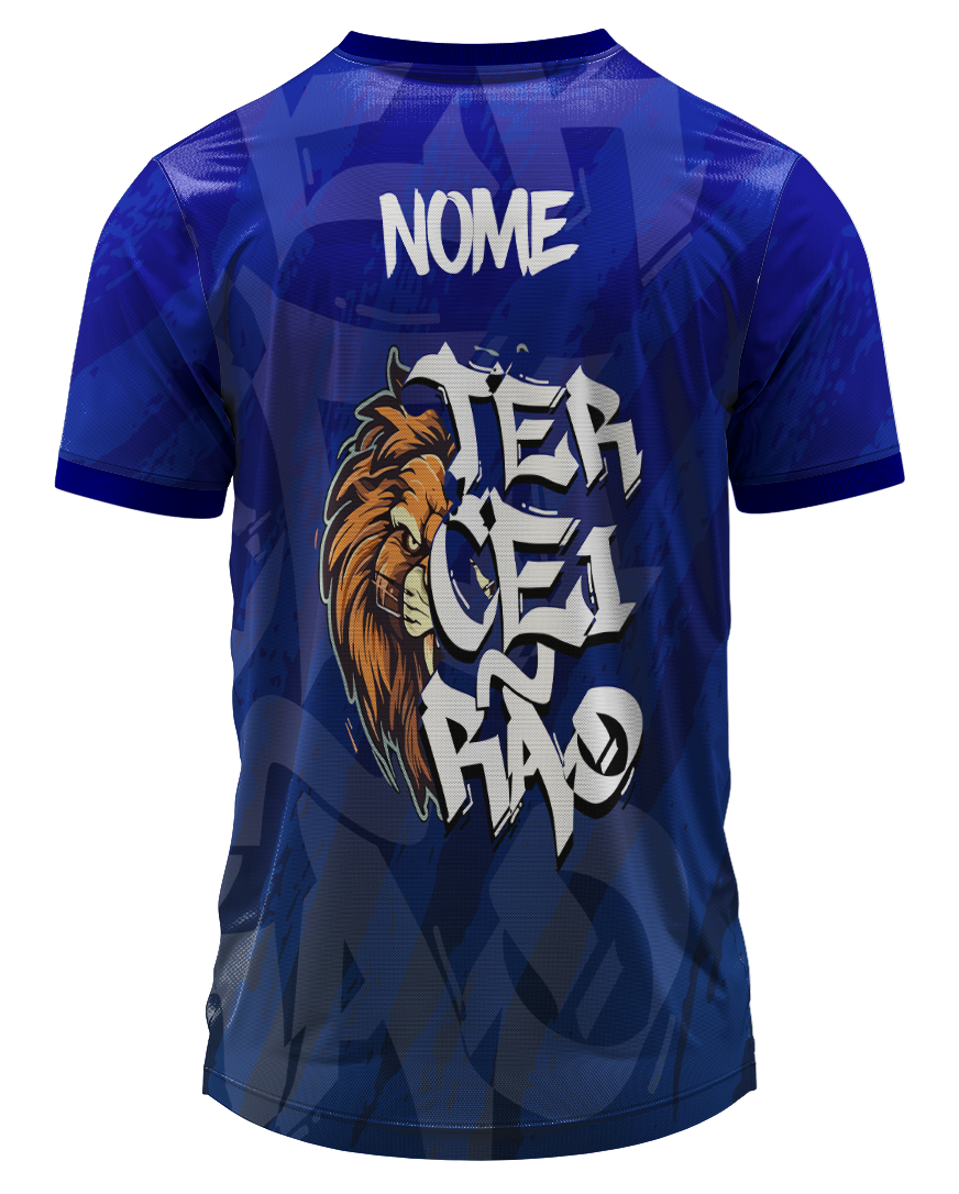 Arte Digital Camiseta Terceirão Leão Majestoso