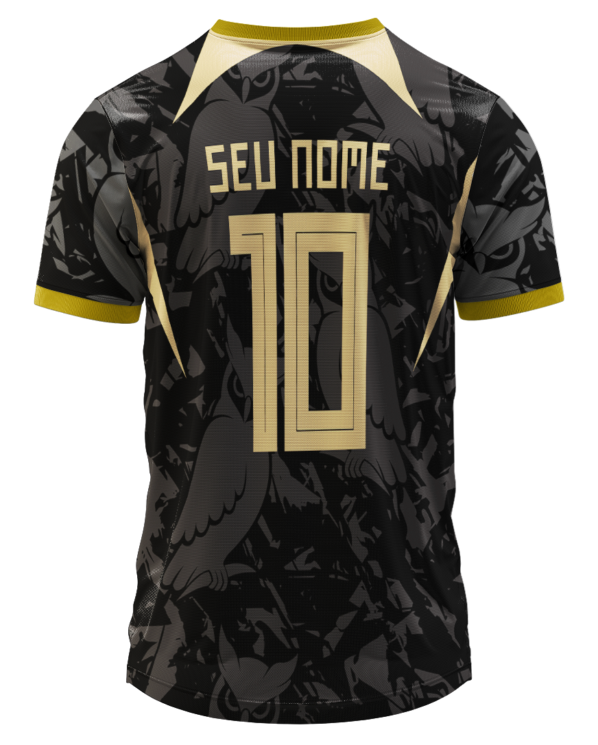Arte Digital Camiseta Terceirão Coruja Noturna