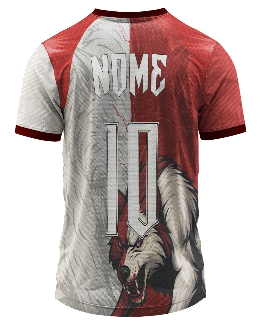 Arte Digital Camiseta Interclasse Lobo Alfa