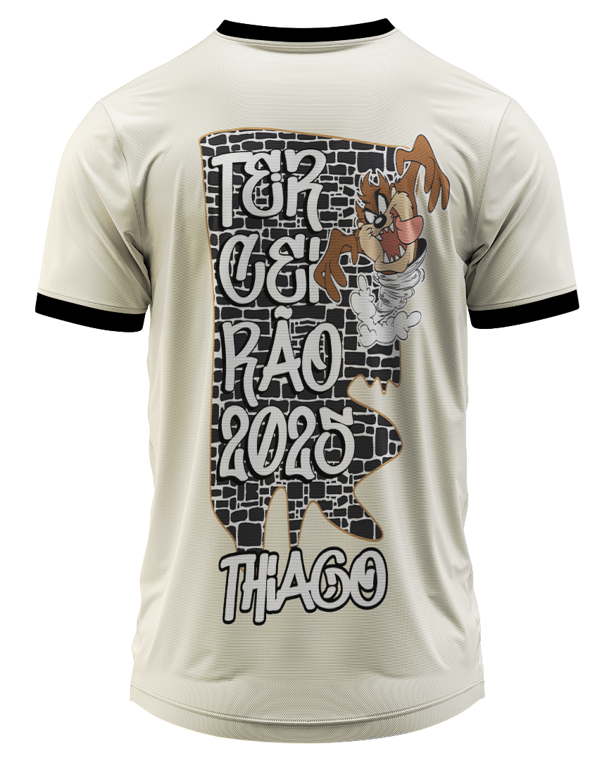 Arte Digital Camiseta Terceirão Taz Mania 2025