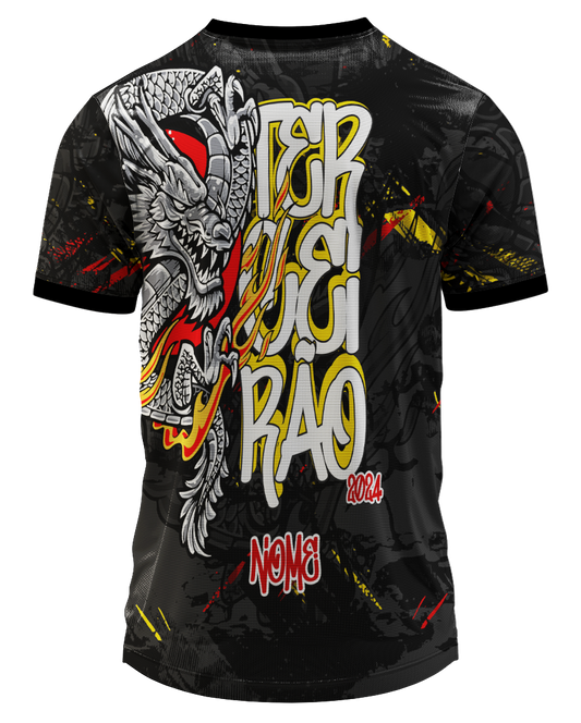 Arte Digital Camisa Terceirão Dragão e Grafite
