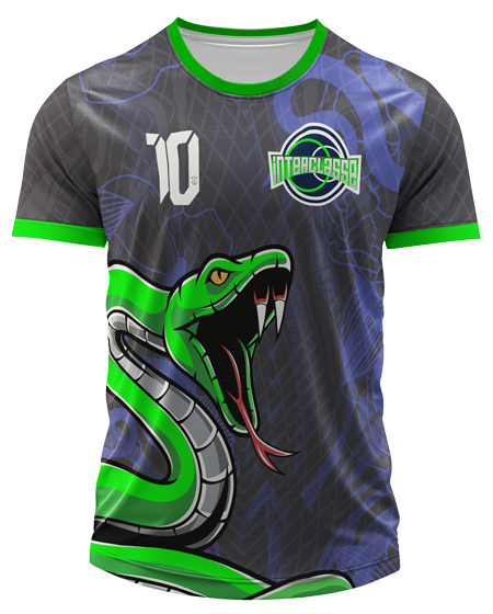 Arte Digital Camiseta Interclasse Cobra