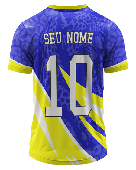 Arte Digital Camisa Interclasse Leopardo