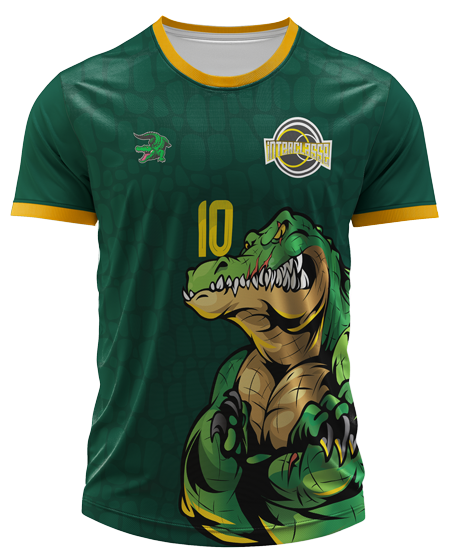 Arte Digital Camiseta Interclasse Crocodilo