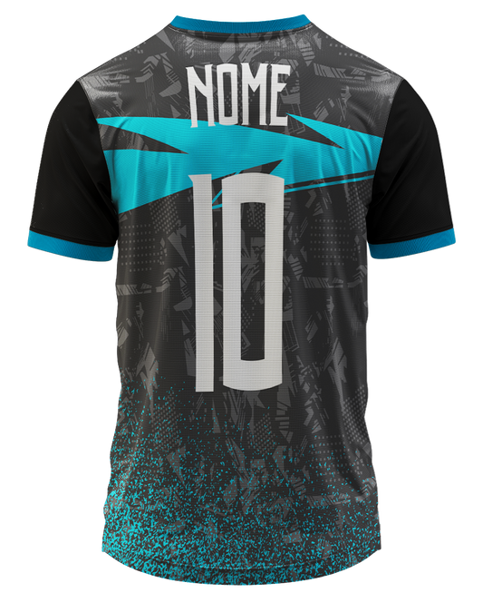 Arte Digital Camisa Interclasse Lobo Cinzento