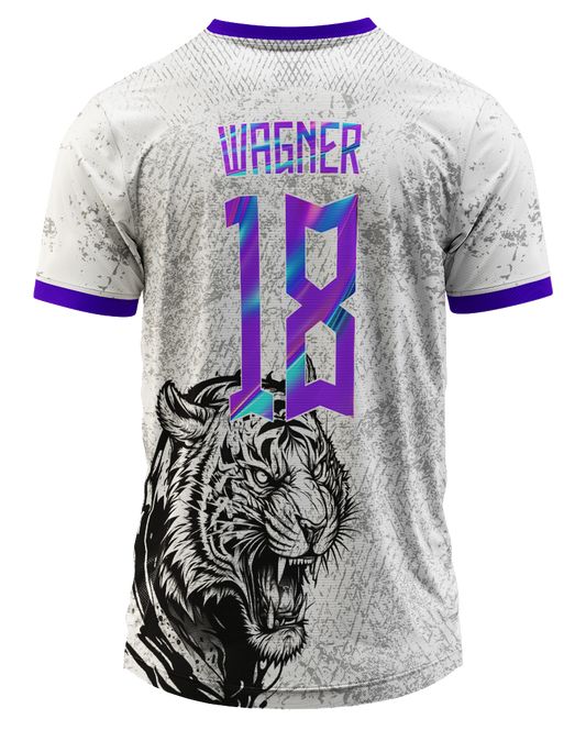 Arte Digital Camisa Interclasse Tigre Selvagem