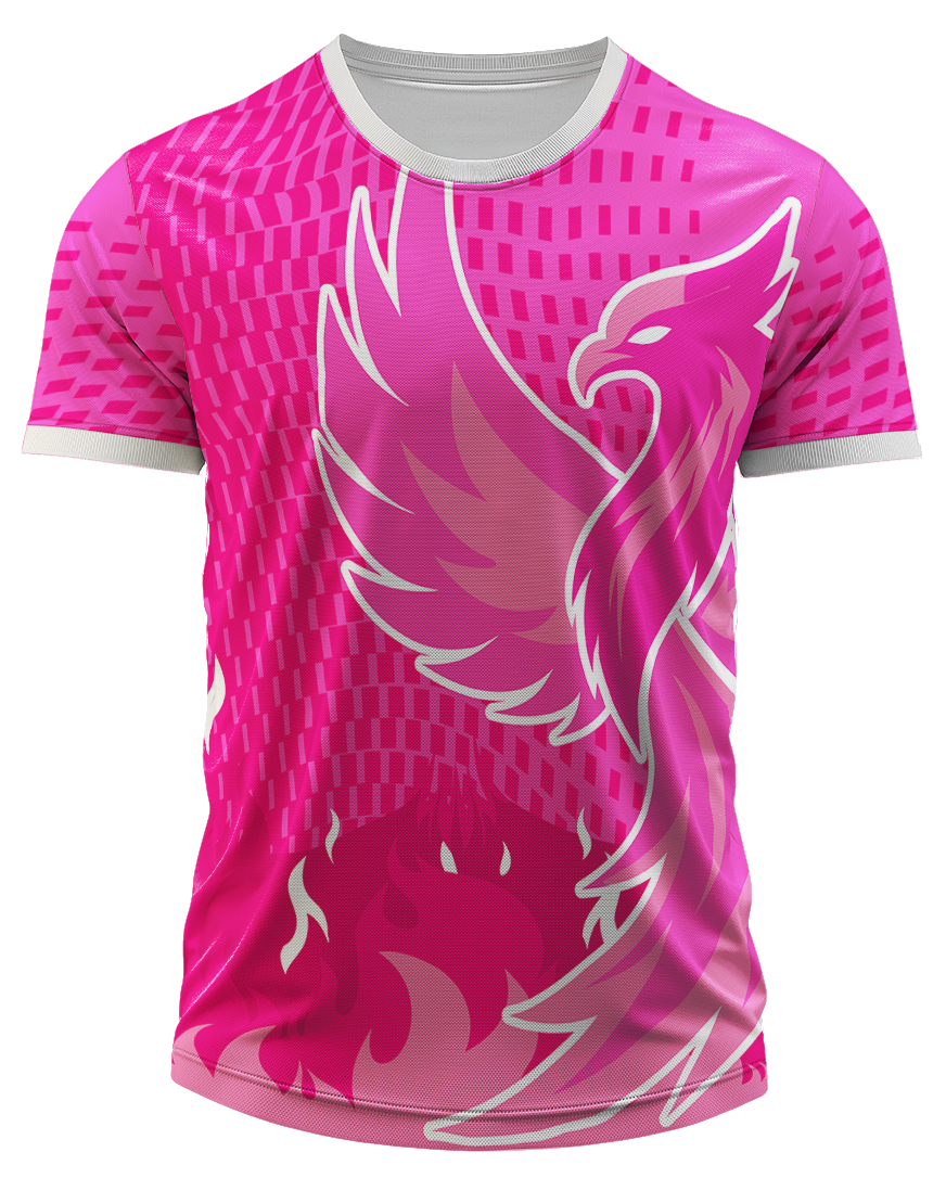 Arte Digital Camiseta Interclasse Águia Rosa