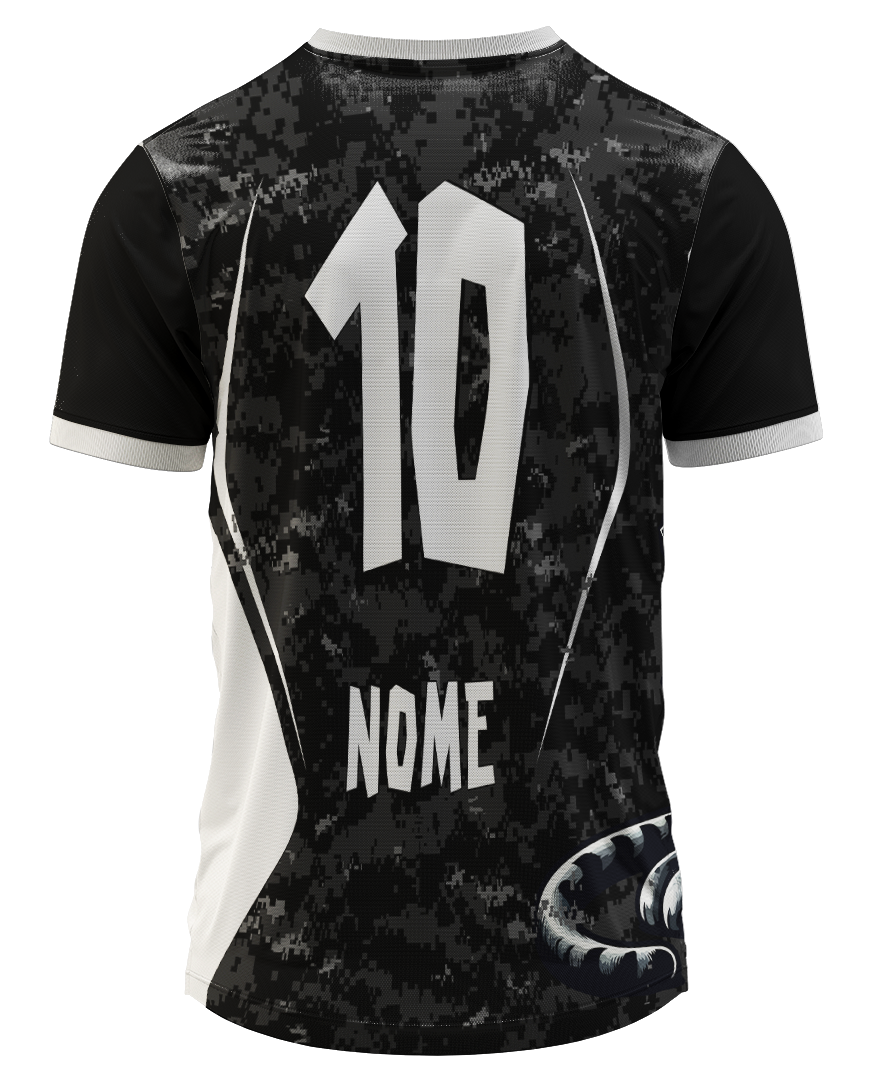 Arte Digital Camiseta Interclasse Tigre Realista