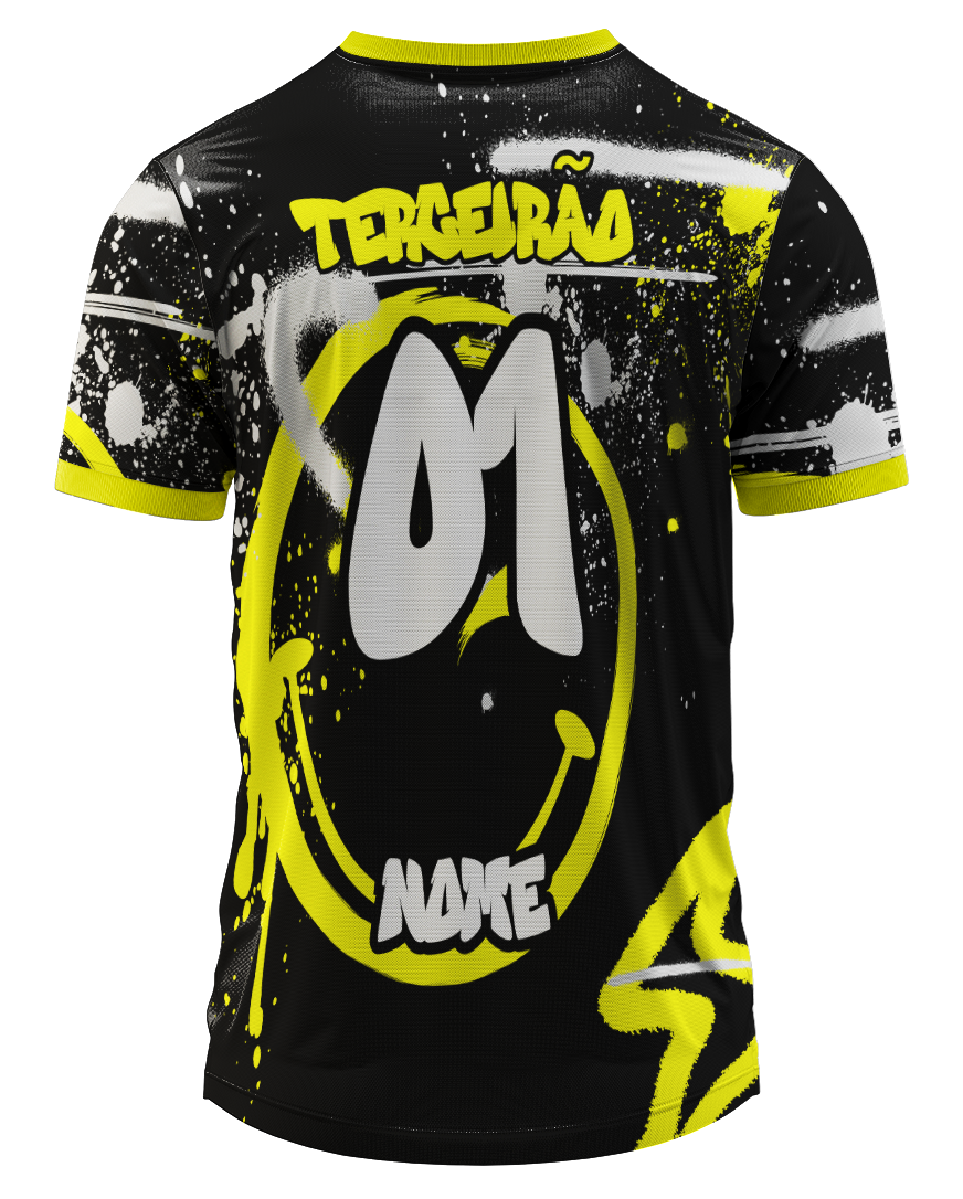Arte Digital Camiseta Interclasse Smile Face