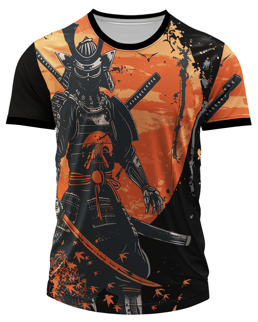Arte Digital Camiseta Interclasse Samurai Shadow