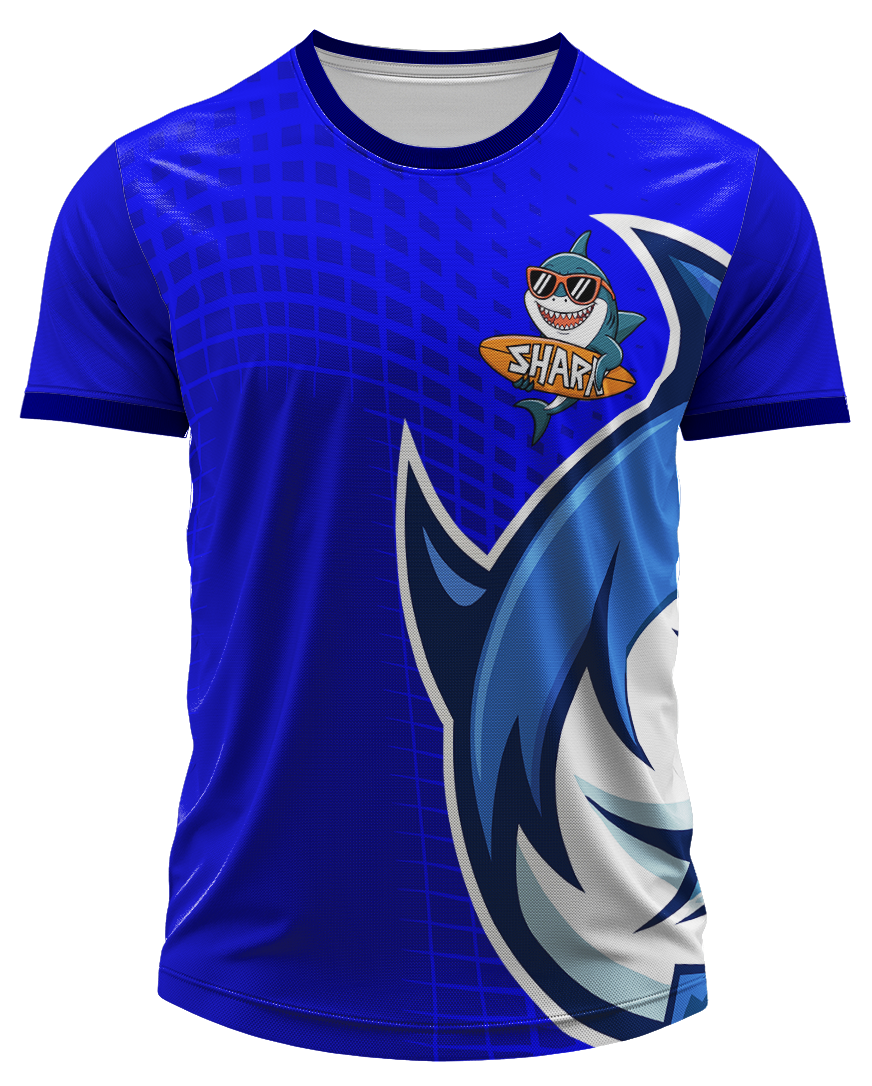 Arte Digital Camiseta Interclasse Tubarão Hunter