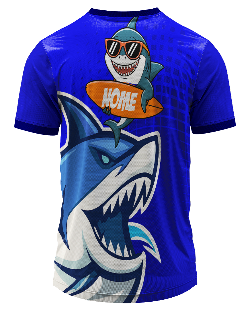 Arte Digital Camiseta Interclasse Tubarão Hunter