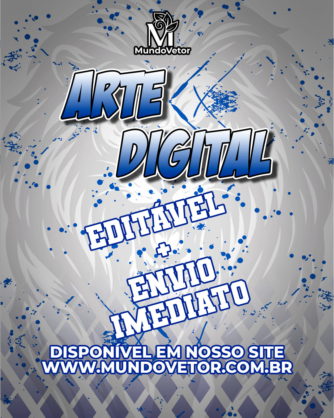 Arte Digital Camiseta Interclasse Leão Rei da Selva