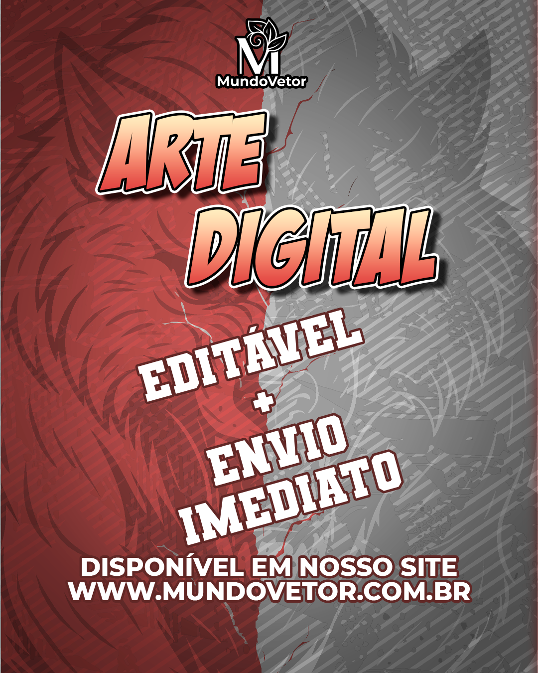 Arte Digital Camiseta Interclasse Lobo Alfa