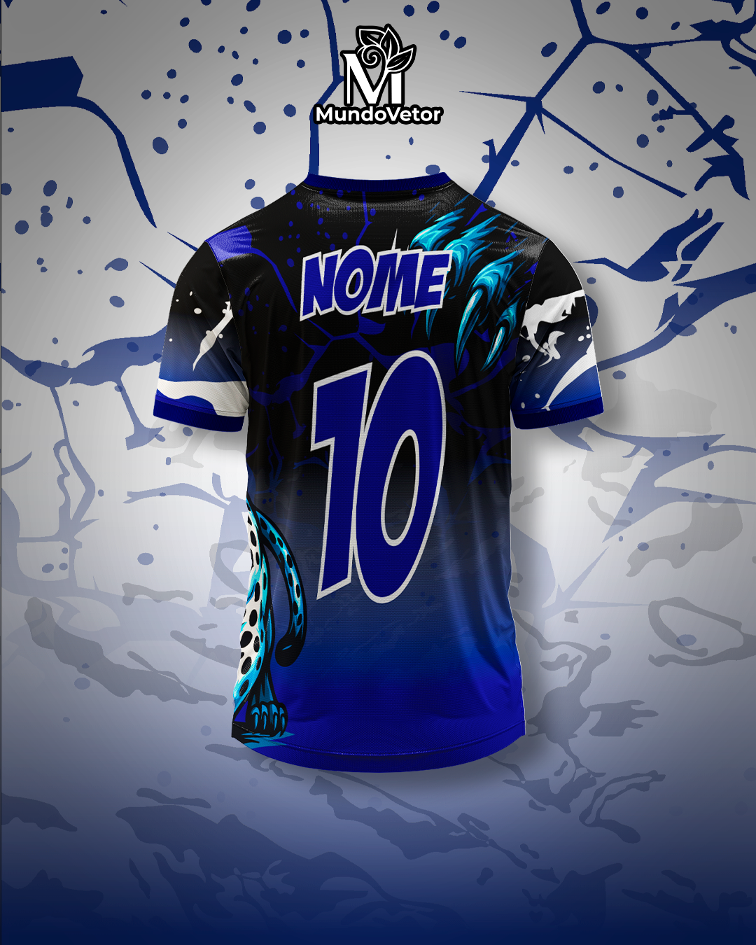 Arte Digital Camiseta Interclasse Tigre Branco