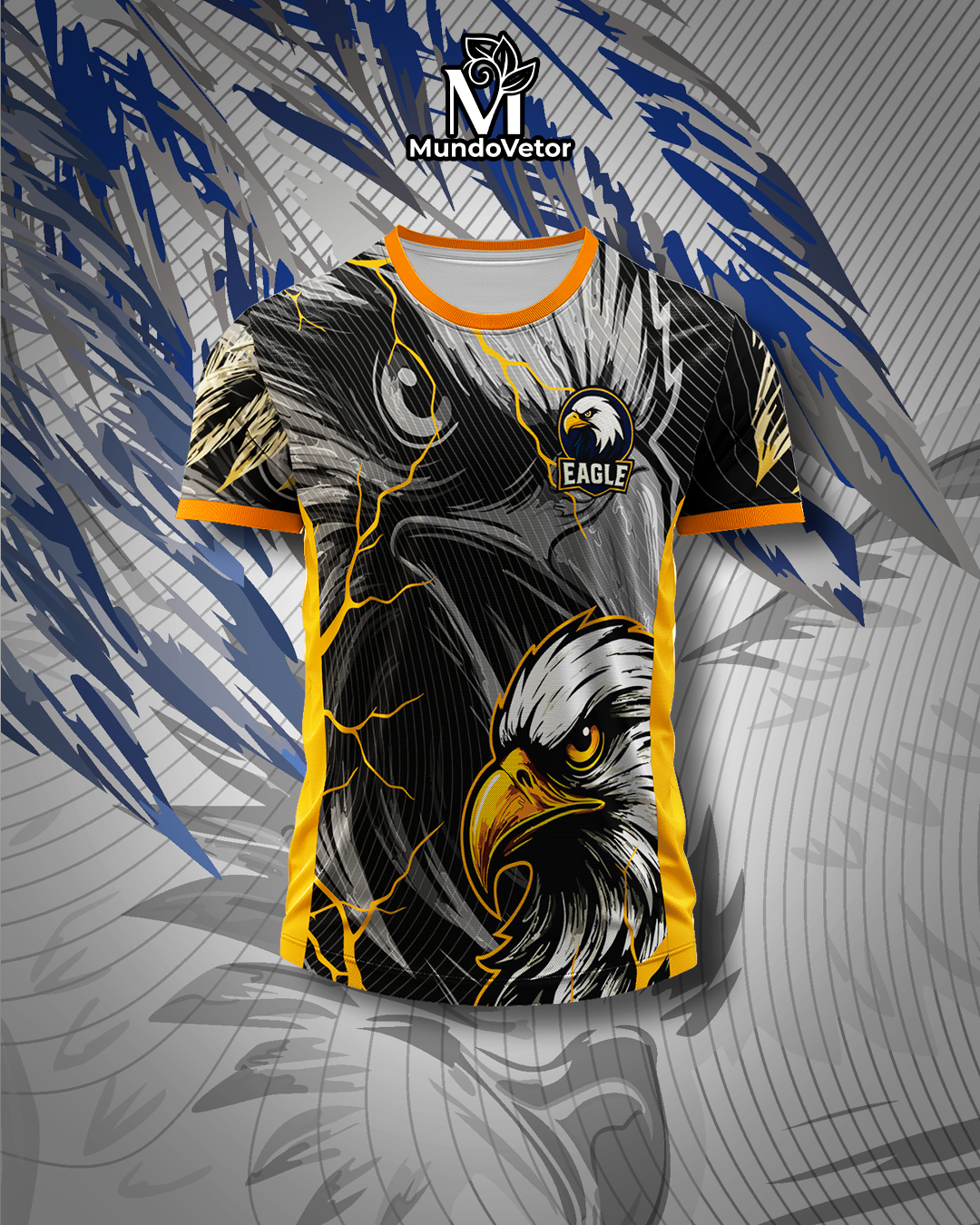 Arte Digital Camiseta Interclasse Águia Suprema
