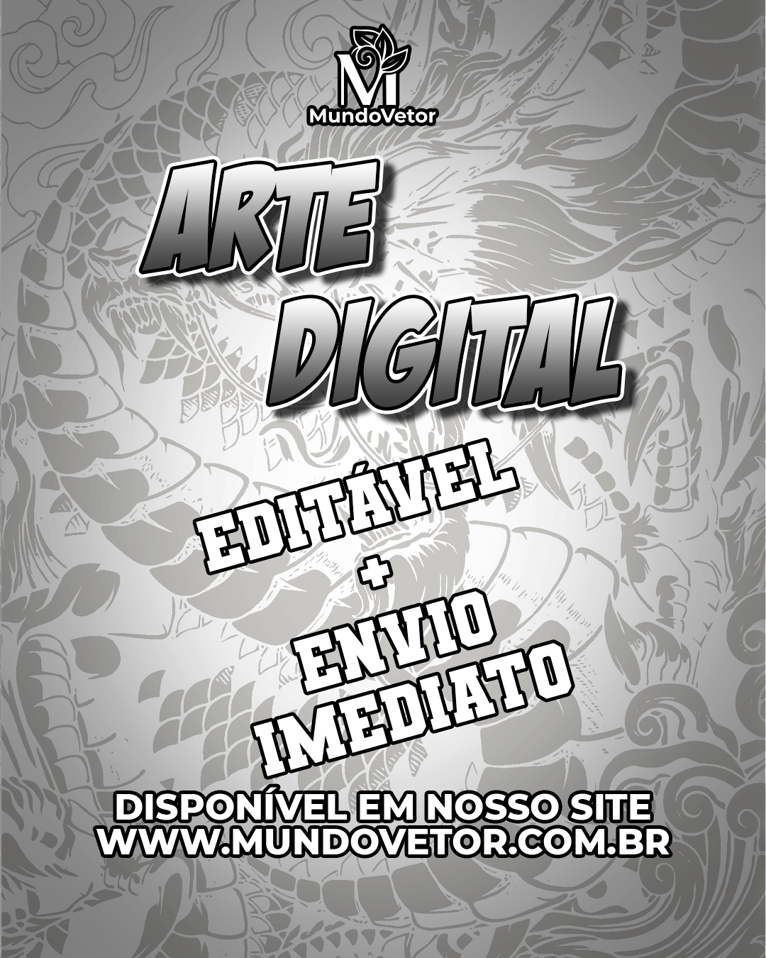 Arte Digital Camiseta Interclasse Dragão Dark