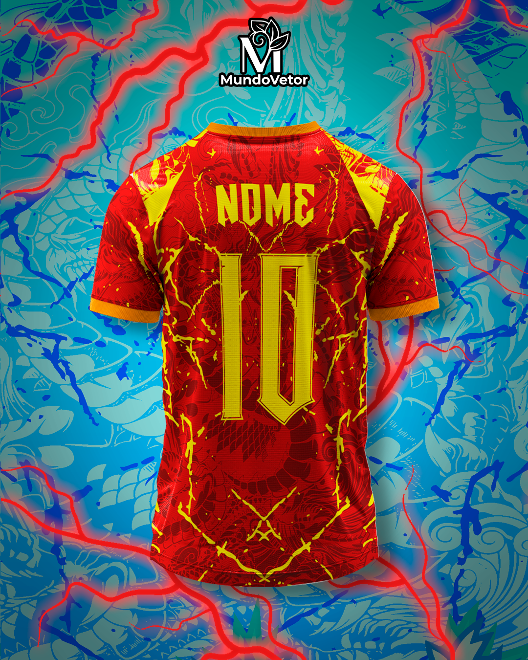 Arte Digital Camiseta Interclasse Dragão 2025