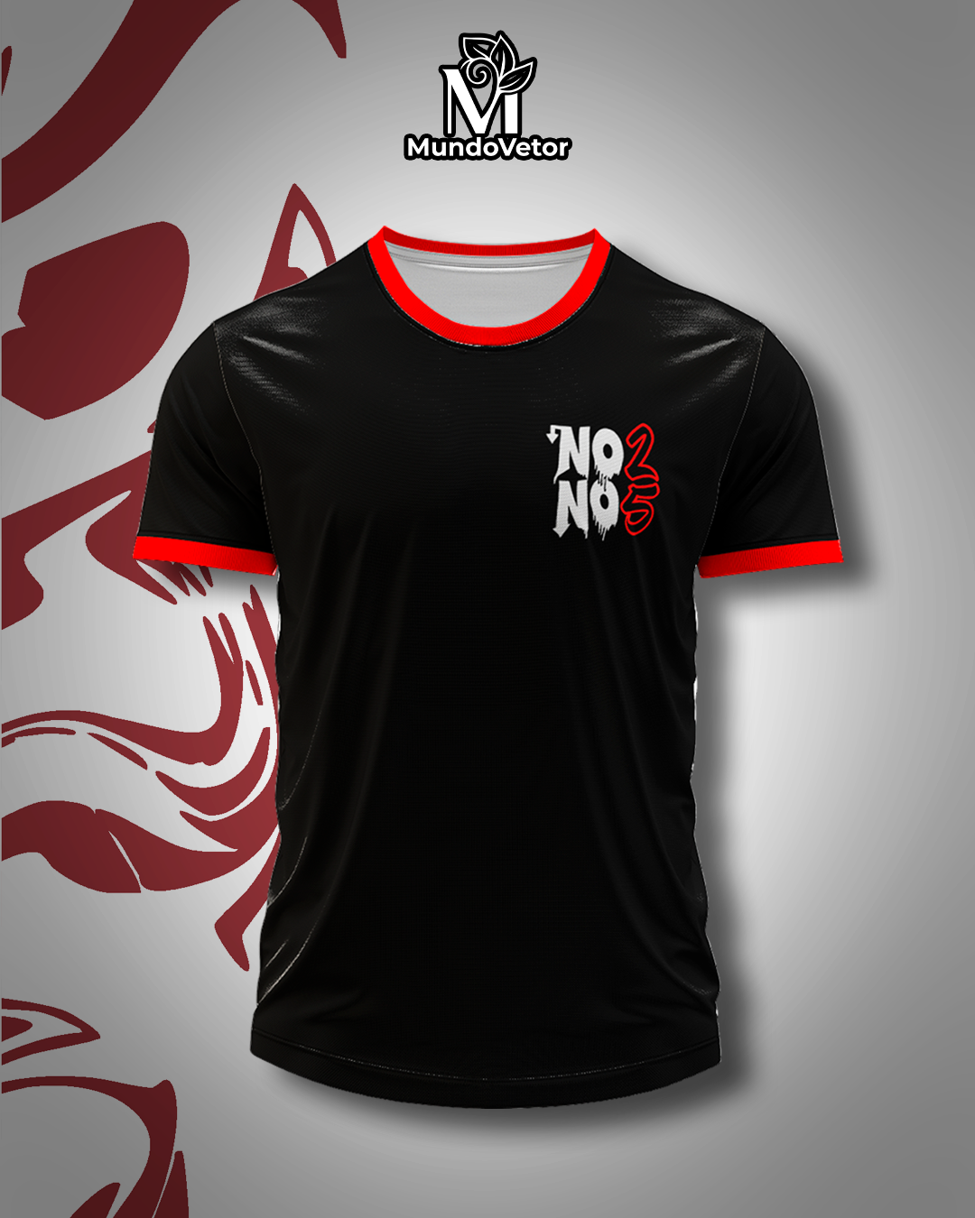 Arte Digital Camiseta Nono Ano Lobo