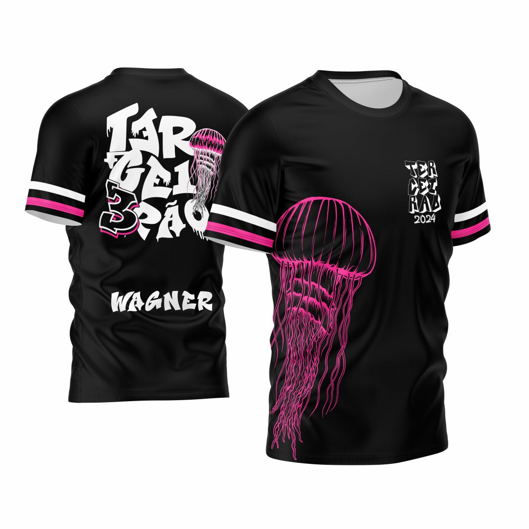 Arte Digital Camiseta Terceirão Água-Viva