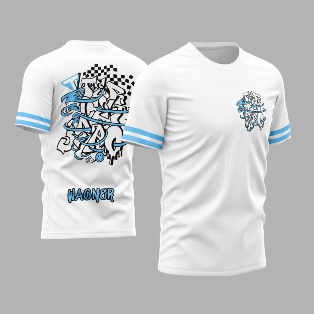 Arte Digital Camiseta Terceirão Bandeira Quadriculada