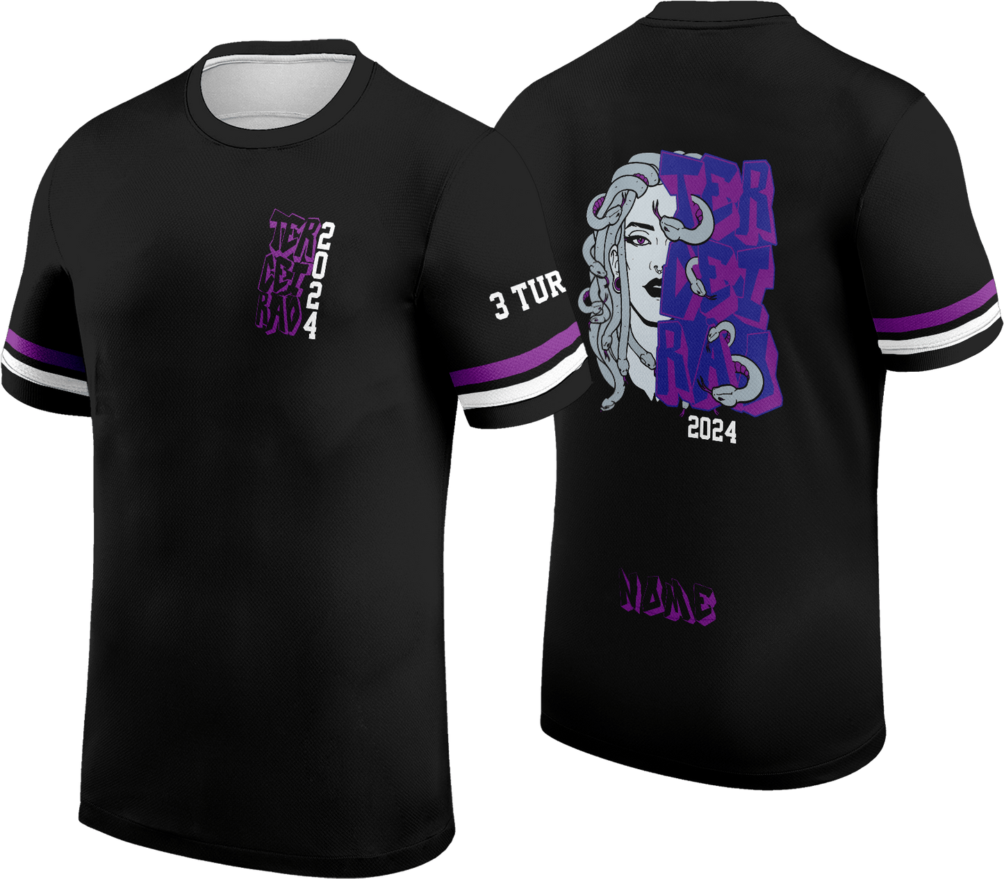 Arte Digital Camiseta Terceirão Nova Medusa