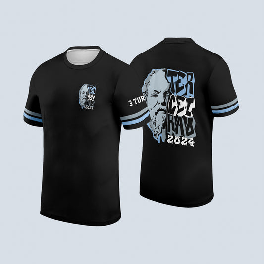 Arte Digital Camisa Terceirao Socrates