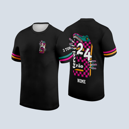 Arte Digital Camisa Terceirao Dinossauro