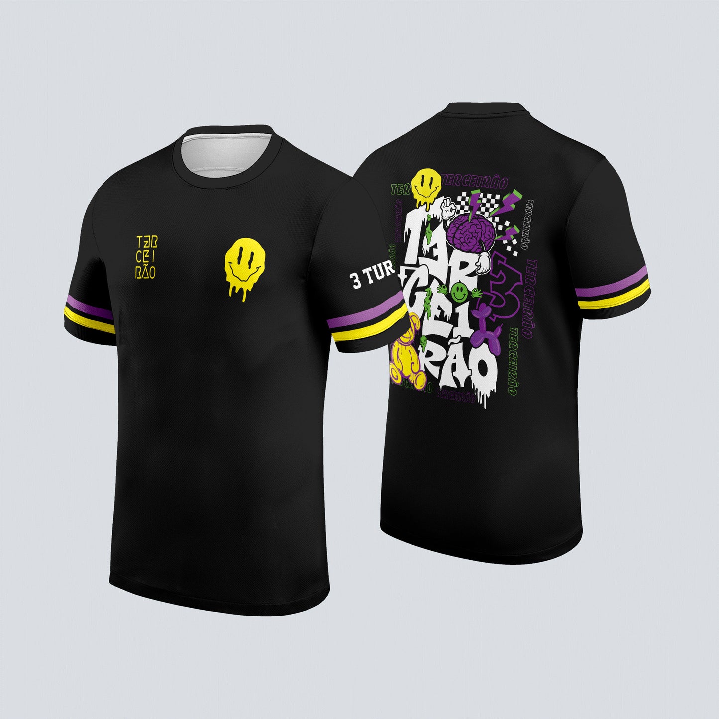 Arte Digital Camiseta Terceirão Urso Pop