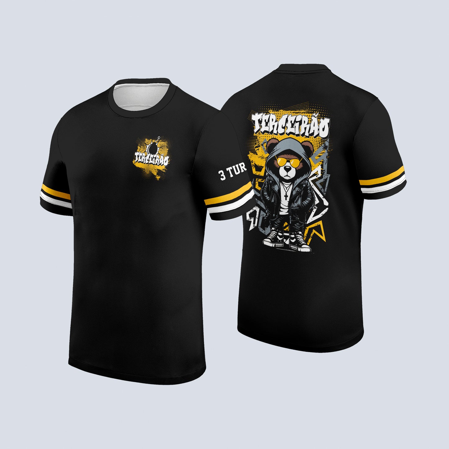 Arte Digital Camiseta Terceirão Urso Street