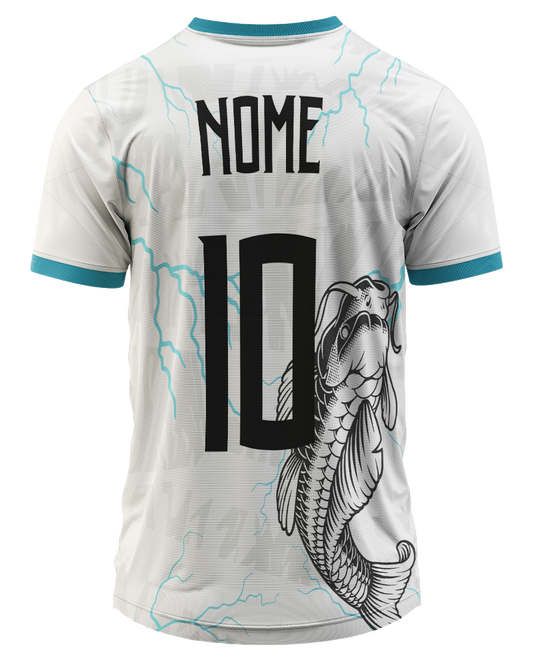 Mockup costas da camisa Arte Vetor Camisa Interclasse Carpa Mitica