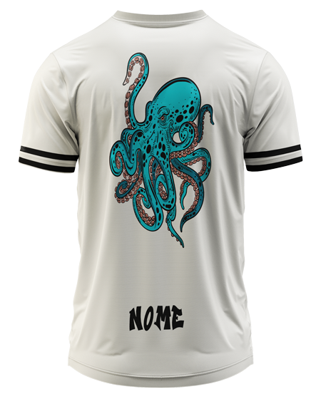 Arte Digital Camisa Terceirao Polvo