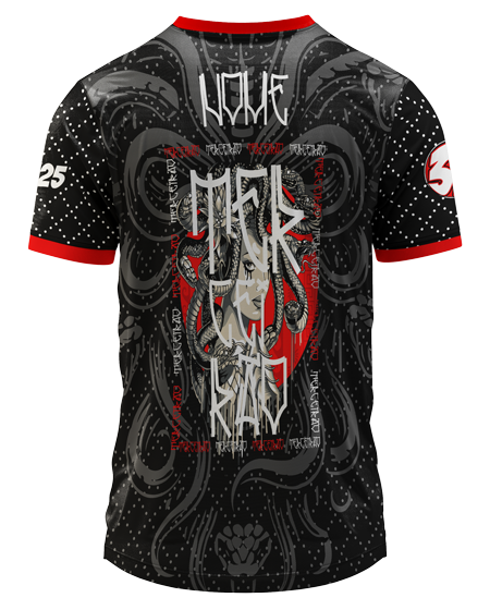 Arte Digital Camisa Terceirao Medusa Grafite