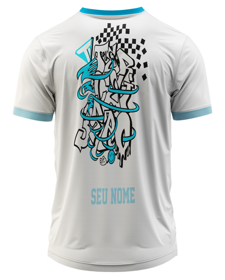 Arte Digital Camisa Terceirao Bandeira Quadriculada