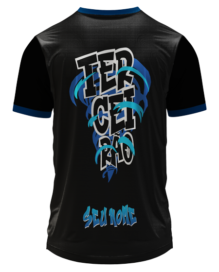 Arte Digital Camiseta Terceirão Tornado