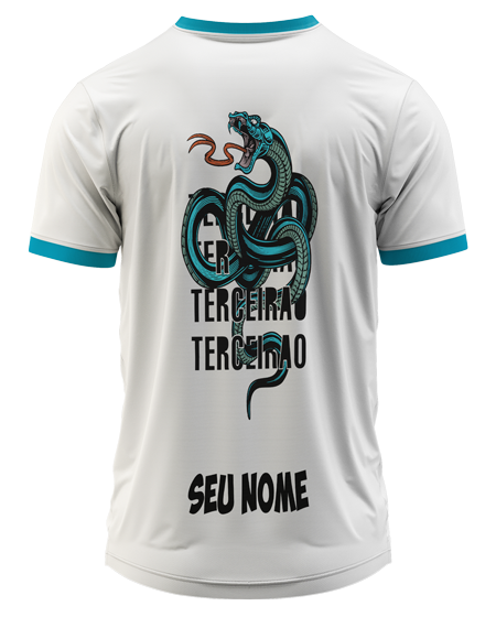 Arte Digital Camisa Terceirao Cobra