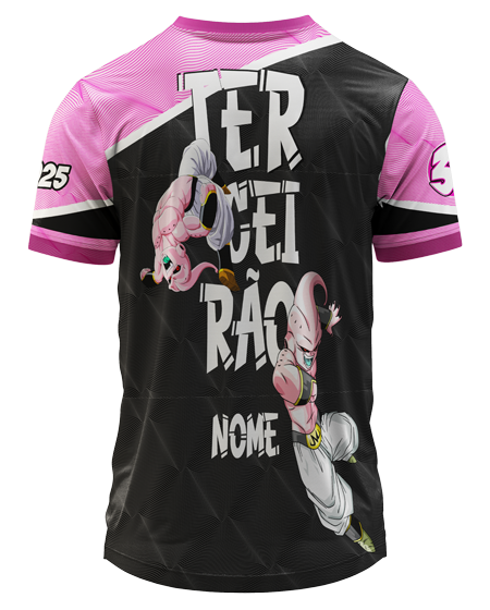 Arte Digital Camisa Terceirao Majin Boo Dbz