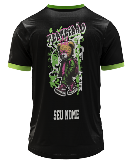 Arte Digital Camisa Terceirao Urso Pelucia