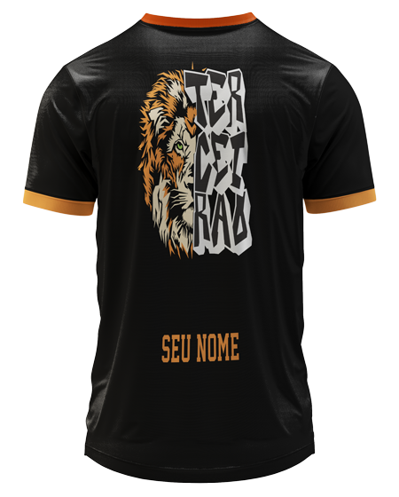 Arte Digital Camisa Terceirao Leao Selvagem