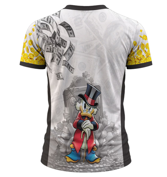 design vetorial tio patinhas camisa interclasse