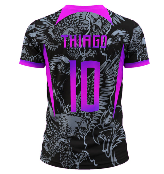 mockup 3d camisa costas aguia roxa