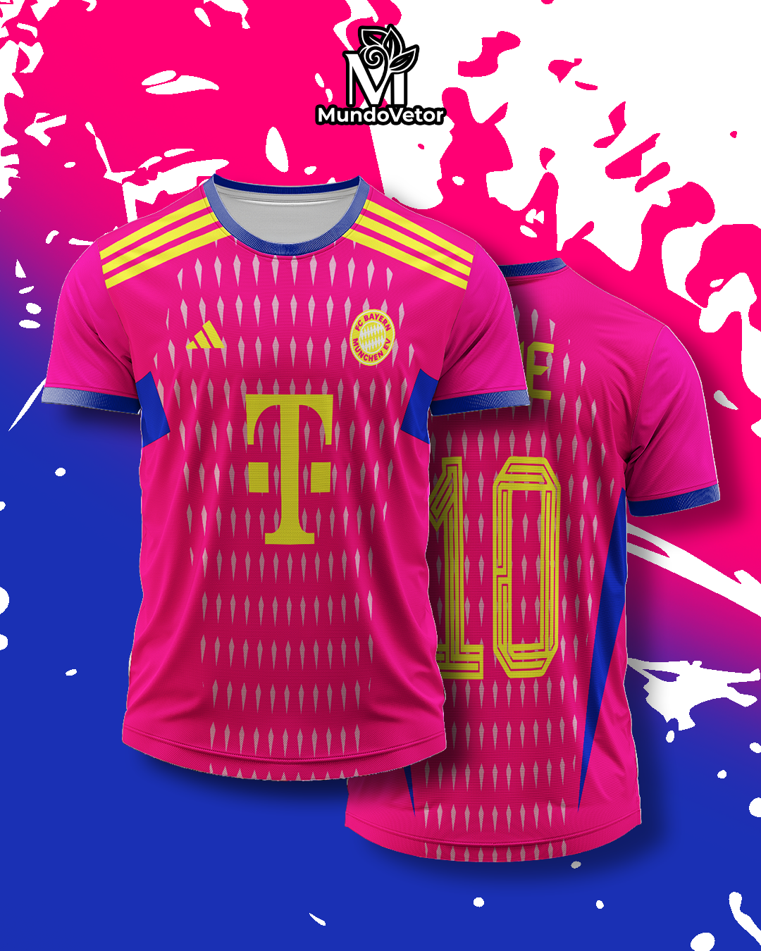 arte cdr camisa bayern de munique goleiro