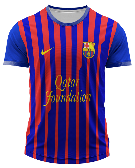 arte digital camisa barcelona pré-jogo