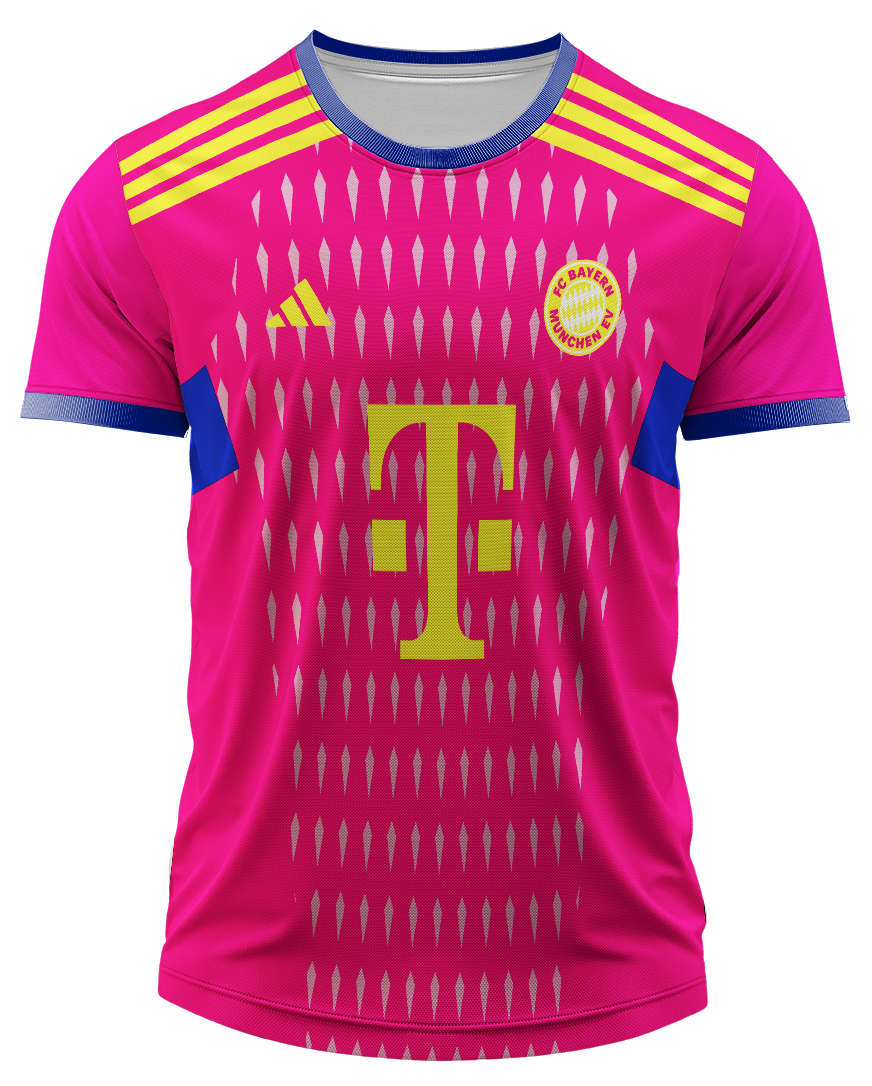 arte digital camisa goleiro bayern de munique