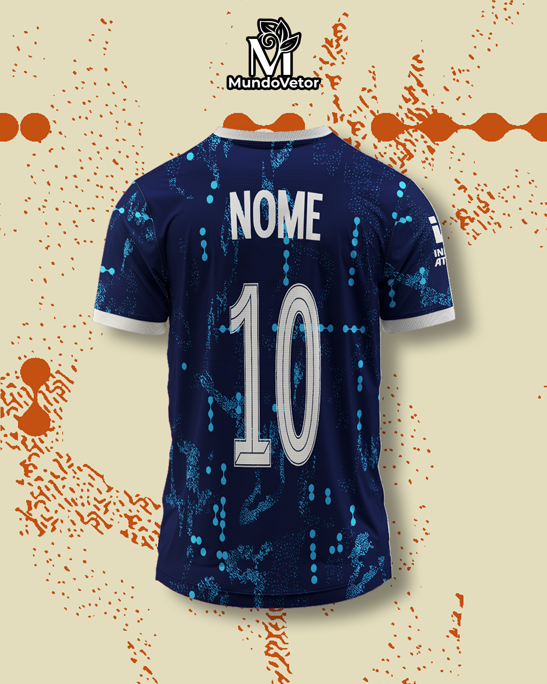 arte vetorizada chelsea pré-jogo para sublimação