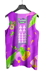 Arte Vetor Abadá Carnaval 2026 Estampa de Coroa - Mockup Costas